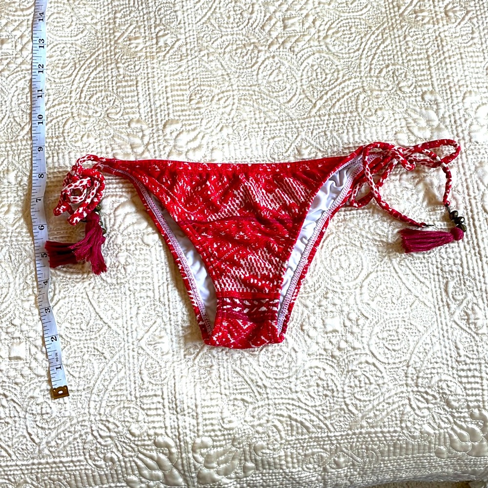 Sofia by Vix Brazilian Tie Side Bikini Bottom Sz L